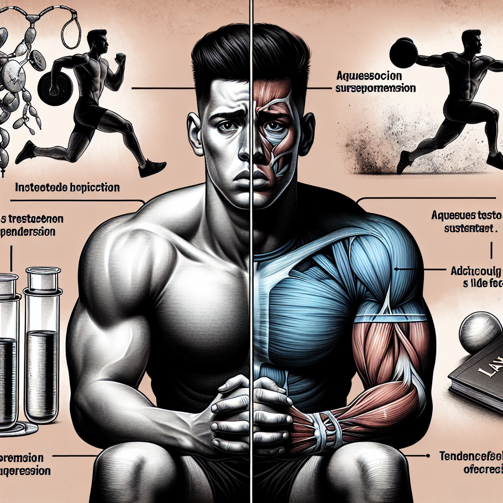 Aqueous testosterone suspension: benefits and risks for athletes