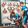 Anastrozole's effects on male hormones in professional cyclists