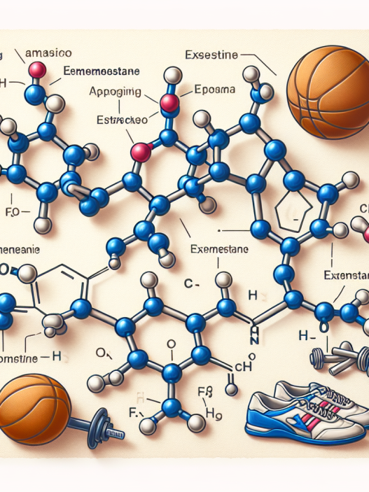 Use of exemestane in sports pharmacology