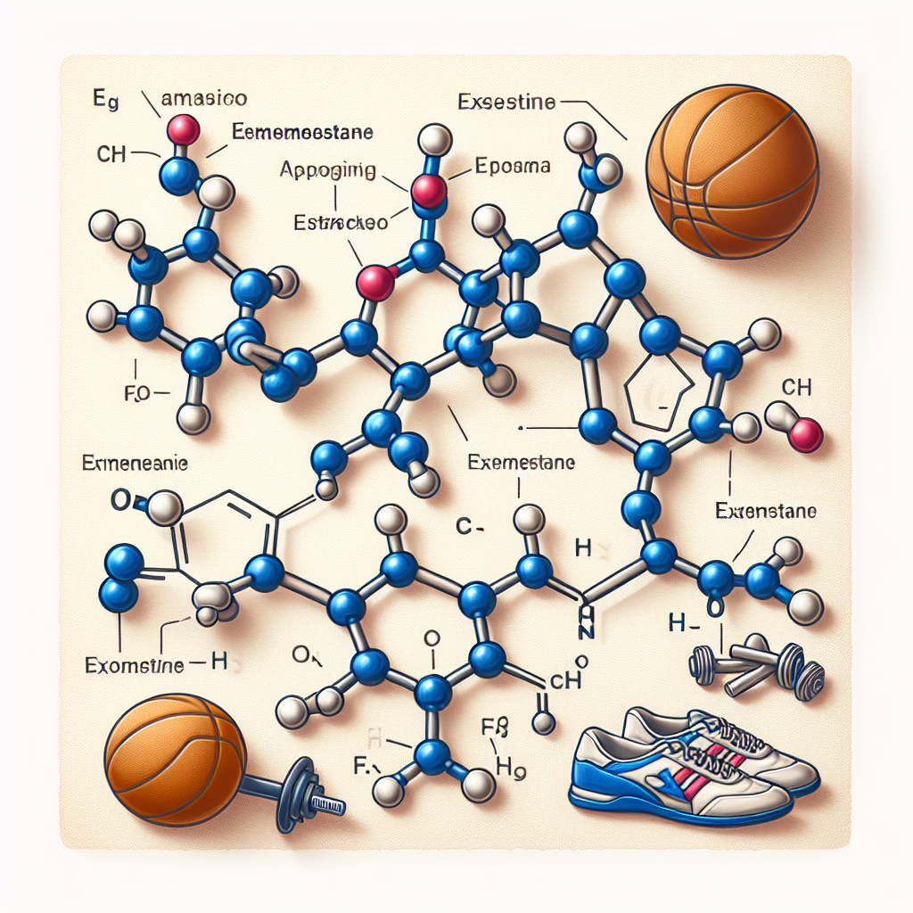 Use of exemestane in sports pharmacology