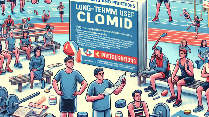 Long-term use of clomid in sports: side effects and precautions