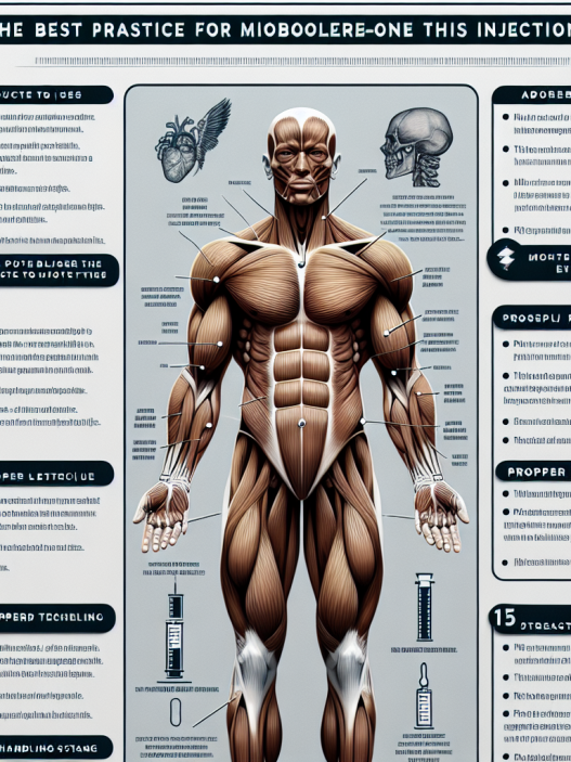 Injection sites for mibolerone: best practices