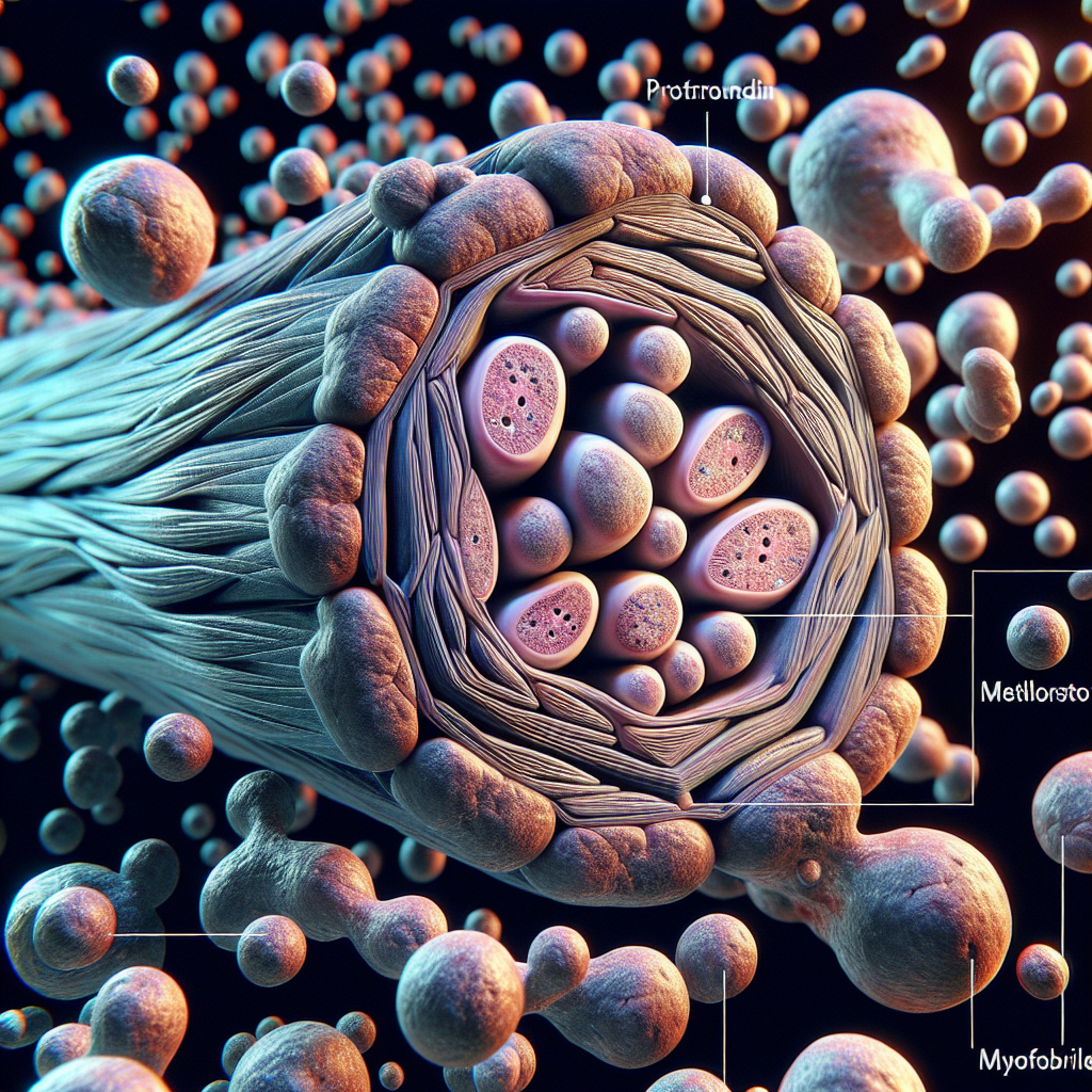 Muscle fiber hypertrophy with metildrostanolone