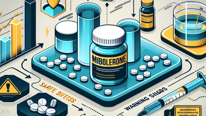 Starting and stopping mibolerone safely
