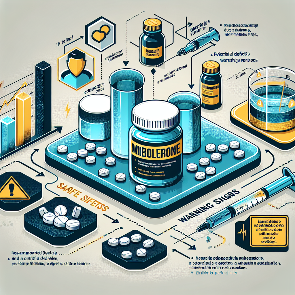 Starting and stopping mibolerone safely