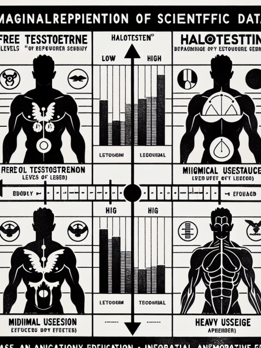 Free testosterone levels and halotestin