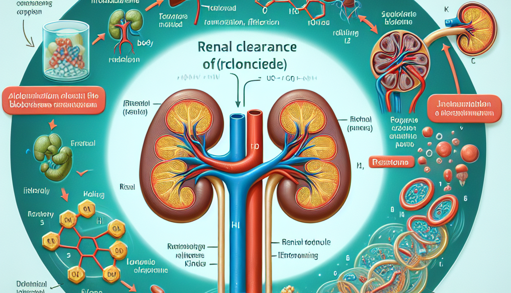 Renal clearance of trestolone acetato