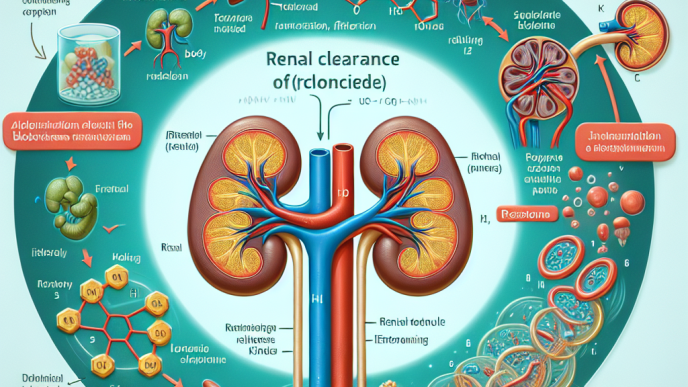 Renal clearance of trestolone acetato